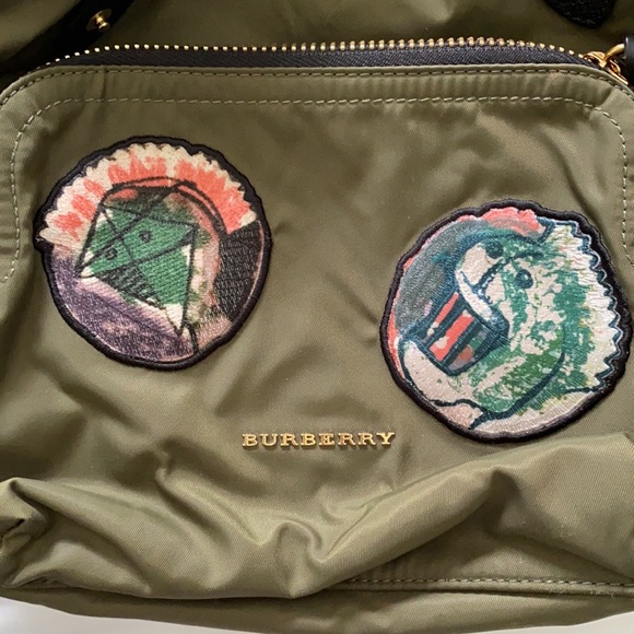 Medium Patches Rucksack Nylon Backpack - Picture 6 of 7